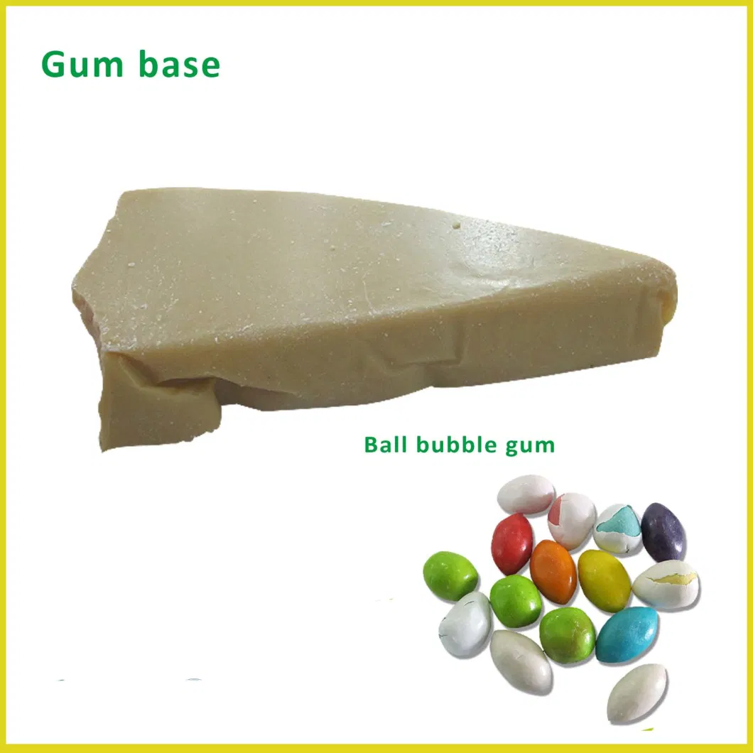 Food Additives Gum Base for Chewing Gum and Bubble Gum Raw Materials