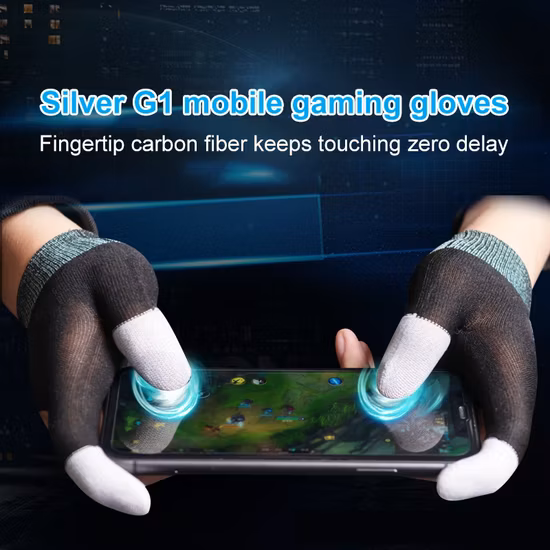 Manchons de pouce antidérapants, couverture de doigt, gants de jeu sans doigts